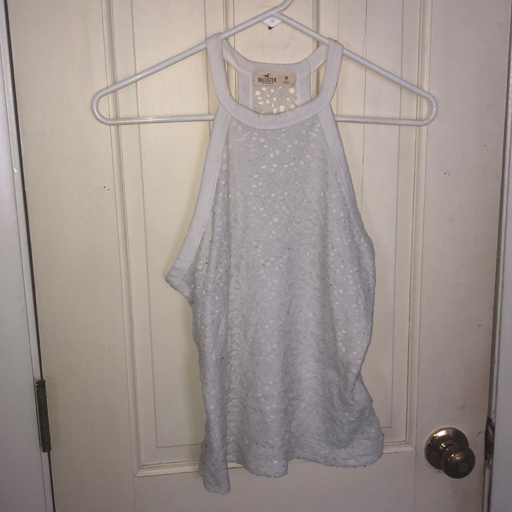 Hollister fitted halter top